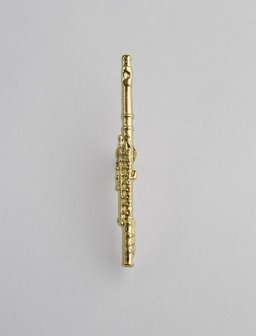 Pin Dwarsfluit Zilver