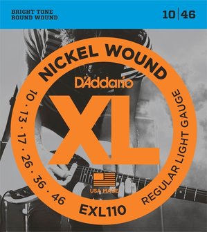 D&rsquo;Addario EXL110, regular light gauge, 010-046