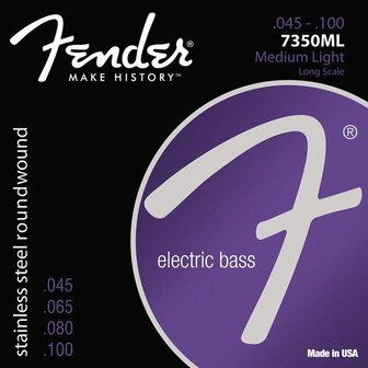 Fender Stainless 7350s stringset e-bass medium 