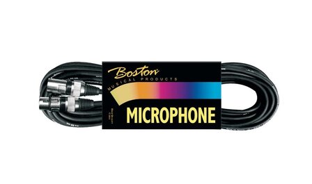 Microfoonkabel, 1 meter, XLR-f XLR-m (pro)