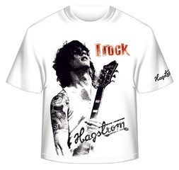 T-shirt Hagstrom I Rock Limited, maat L of XL