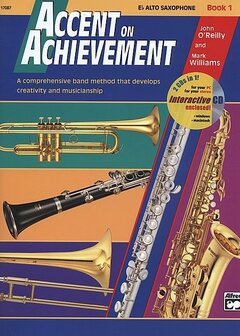 Accent on Achievement Book 1 Alto Saxophone