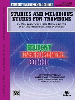 Studies and melodious etudes for Trombone