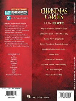 Christmas Carols for flute, 10 holiday favorites