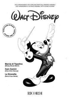 Walt Disney Partitura e Parti, oa Mickey Mouse March (B-Stock)