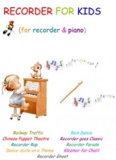 Recorder for kids, for recorder &amp; piano