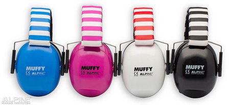 Muffy gehoorbescherming voor kinderen, alleen nog in roze