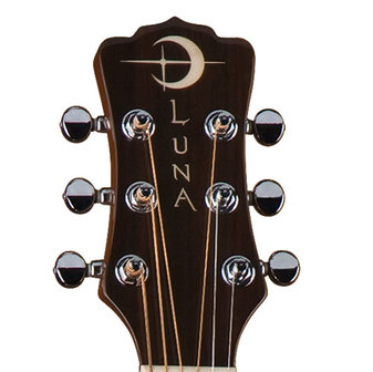 Luna Oracle Series Eclipse electro-akoestische gitaar