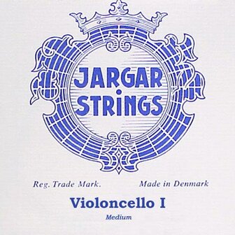 Jargar Blue Cellostring A-1, medium, flexi-metal