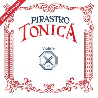 Pirastro Tonica viool snarenset, medium met E-ball end