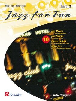 Jazz for Fun met pianobegeleiding, grade 2-3