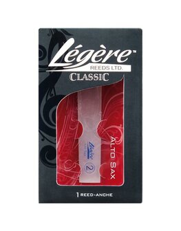 L&eacute;g&egrave;re reeds, Classic Series voor Altsaxofoon, 1 riet, maat 2, 2,5 of 3