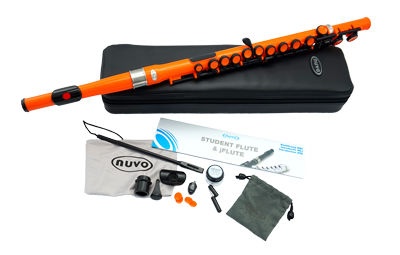 Nuvo Student Flute, oranje, Nederland edition!