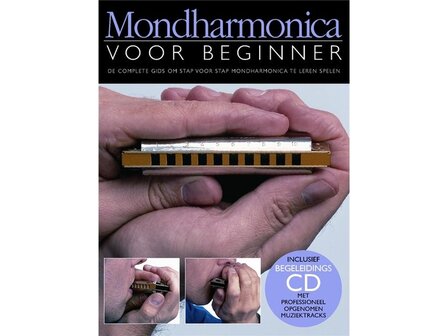 Mondharmonicaboek voor beginner met CD