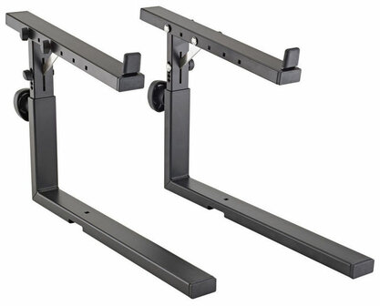 K&amp;M 18810 + 18813 Keyboardstandaard met opzet voor dubbel keyboard