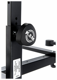 K&amp;M 18810 + 18813 Keyboardstandaard met opzet voor dubbel keyboard