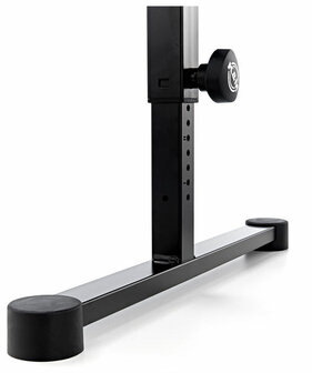 K&amp;M 18810 + 18813 Keyboardstandaard met opzet voor dubbel keyboard