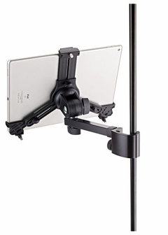 K&amp;M 19791 Ipad / Tablethouder, universeel, eventueel tot ruim A4 formaat