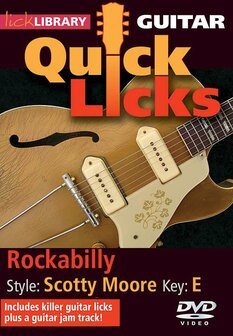 Rockabilly Quick Licks, DVD voor gitaar, Scotty Moore
