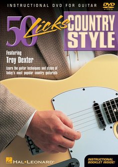 50 Licks Country Style, DVD voor gitaar, Troy Dexter