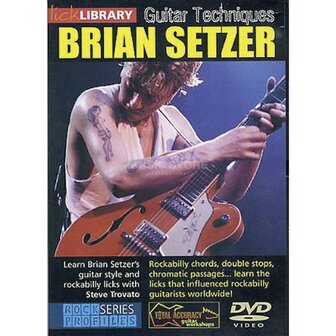 Learn Guitar Techniques: Rockabilly, Brian Setzer, DVD