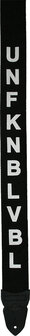 Gitaarriem PS-4 Nylon zwart, unfknblvbl