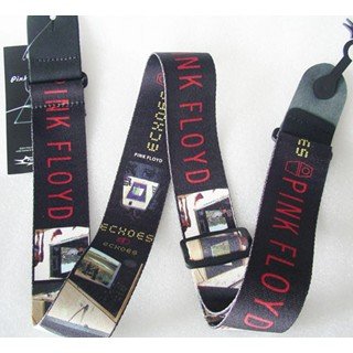 Perri&#039;s Echoes Guitar Strap Pink Floyd Polyester 2&quot; 