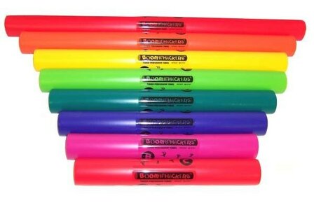 Set van 6 Boomwhackers C-major, Pentatonic Scale