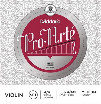 D&#039;Addario Pro Arte snarenset viool 4/4, medium