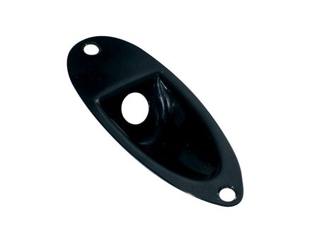 Boston JP-2-G verzonken jack plate, black