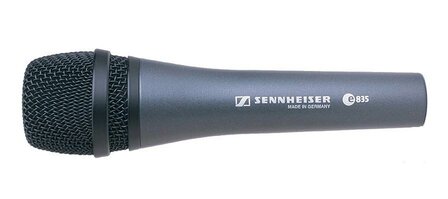 Sennheiser Evolution Series Cardioid Vocal Microphone Pack E835 met standaard, kabel en clip