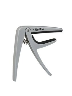 capo voor spaanse/concert/nylonsnarige gitaar, met veer, titanium