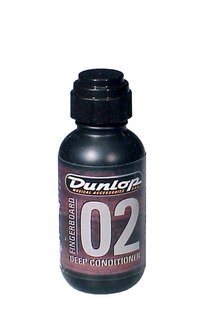 Dunlop 02 Deep Conditioner fingerboard polish 2 oz bottle with applicator top