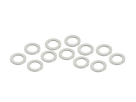 Fender jack input/output flat washer, .442 X .692&quot;, nickel, 3 pcs