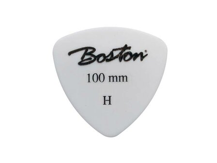 Boston Plectrum, groot driehoekig model, hard 1.00 dikte, 10 stuks