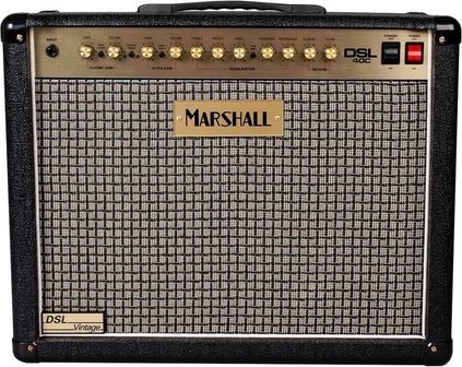 Marshall DSL40CV Vintage limited edition 40W 1x12 buizen-gitaarversterkercombo, gereserveerd tot 24 januari
