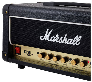 Marshall DSL15H Volledig buizen top / head met footswitch