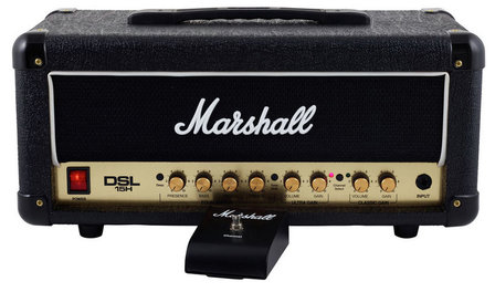 Marshall DSL15H Volledig buizen top / head met footswitch