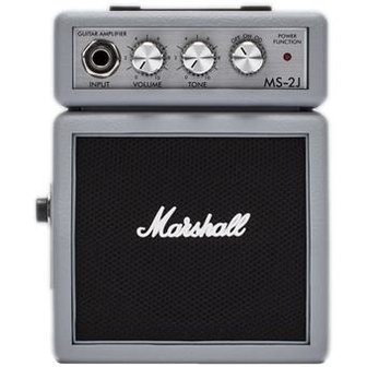 Marshall MS-2J Micro Half-Stack Silver jubileum uitvoering