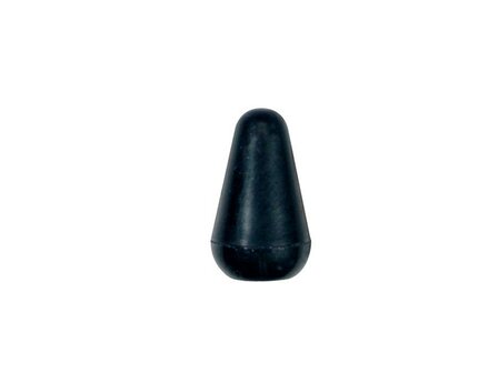 Switchcap toggleswitch voor stratocaster, 3,5 mm blade, zwarte knop