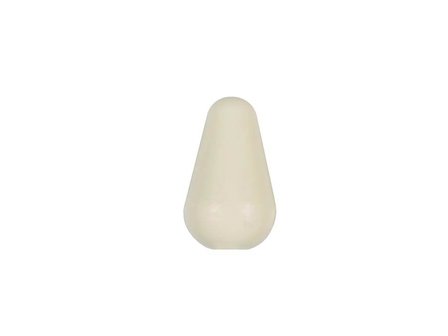 Switchcap toggle switch voor stratocaster, 3,5 mm blade, creme knop