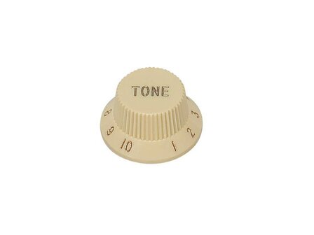 Bell knob ivory, bell knop ivoor, tone