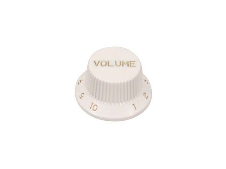 Bell knob white, bell knop wit, volume