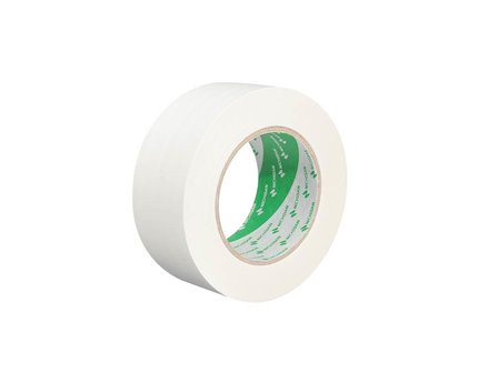 Nichiban Professional gaffa / gaffer toneeltape, wit, 50 mm, 25 meter