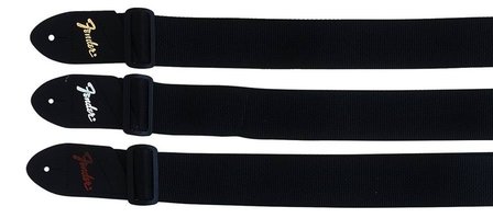 Fender economy riem 5cm poly strap with pick pocket