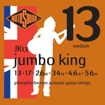 Rotosound Jumbo King, 010, 011, 012 of 013