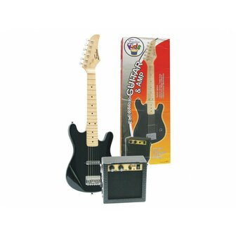 Phoenix Electric Guitar set kids black KP-1, B-stock
