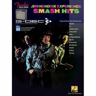 Jimi Hendrix Experience Smash Hits: Fender Special Edition G-DEC 3: Includes SD Card