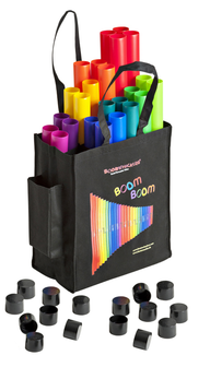 Boomwhackers BW-SET04 Basic School set, 28 tubes compleet met draagtas