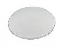 Drumvel voor 22&rdquo; bassdrum, coated white